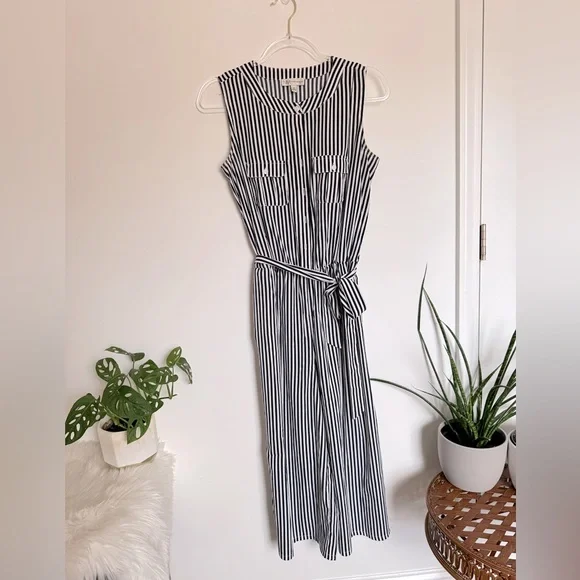 Neiman Marcus Pants Jumpsuits Neiman Marcus Striped Jumpsuit - Main Image
